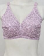 Cotton Printed Comfortable And Breathable Non-Padded Bra - Pack Of 2 - Image 5