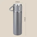 Double-Layer Stainless Steel Vacuum Flask Set | Hot & Cold | Travel Thermos - Image 5