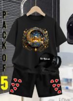 Pack of 5 (T-Shirt + Shorts+ Digital Watch + Sunglasses + Cap with) - Image 7