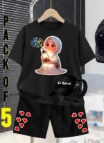 Pack of 5 (T-Shirt + Shorts+ Digital Watch + Sunglasses + Cap with) - Image 10