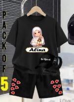 Pack of 5 (T-Shirt + Shorts+ Digital Watch + Sunglasses + Cap with) - Image 11