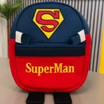 Cute Plush Superman Character Backpack | Stuffed School Bag & Gift for Kids - Image 2