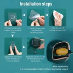 Dark Green | Self-Adhesive Wall-Mounted Luxury Soap Holder with Lid and Drainage Tray - Image 6