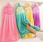 Multicolor Microfiber Kitchen Towel 1 Pc Absorbent