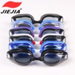 Jiejia Anti-Fog Swimming Goggles Black HD Waterproof - Image 3