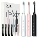 X3 Sonic Electric Toothbrush Rechargeable | USB Fast Charging Toothbrush with 5 Modes Deep Cleaning Whitening & Gum Care - Image 5